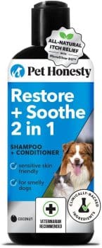 Pet Honesty Restore + Soothe 2 in 1 Shampoo + Conditioner