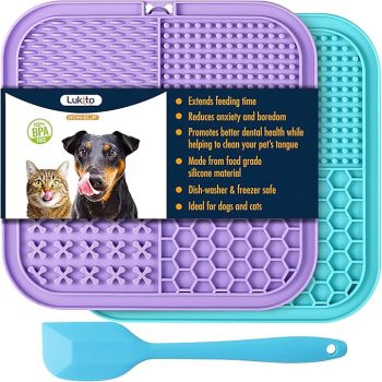 LUKITO Lick Mat for Dogs & Cats