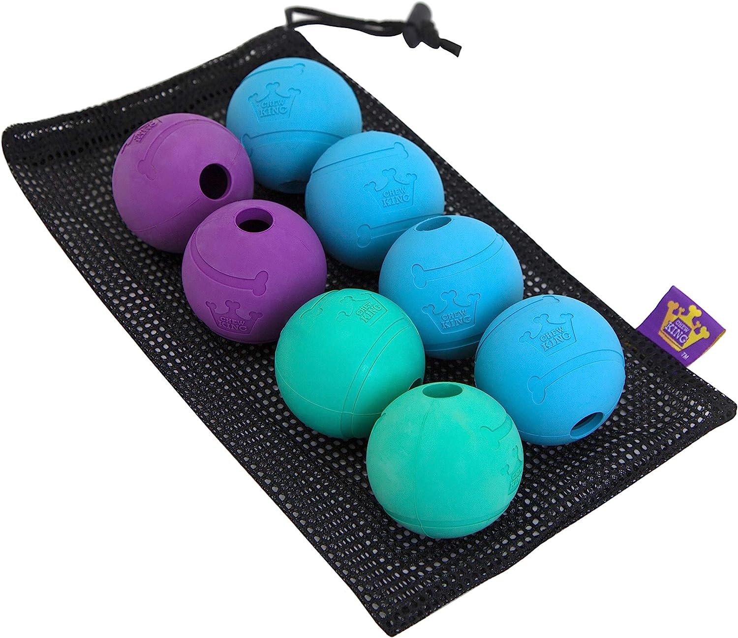 Chew King Dog Fetch Balls