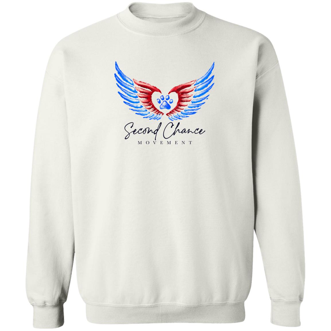 Second Chance Movement Sweatshirt White