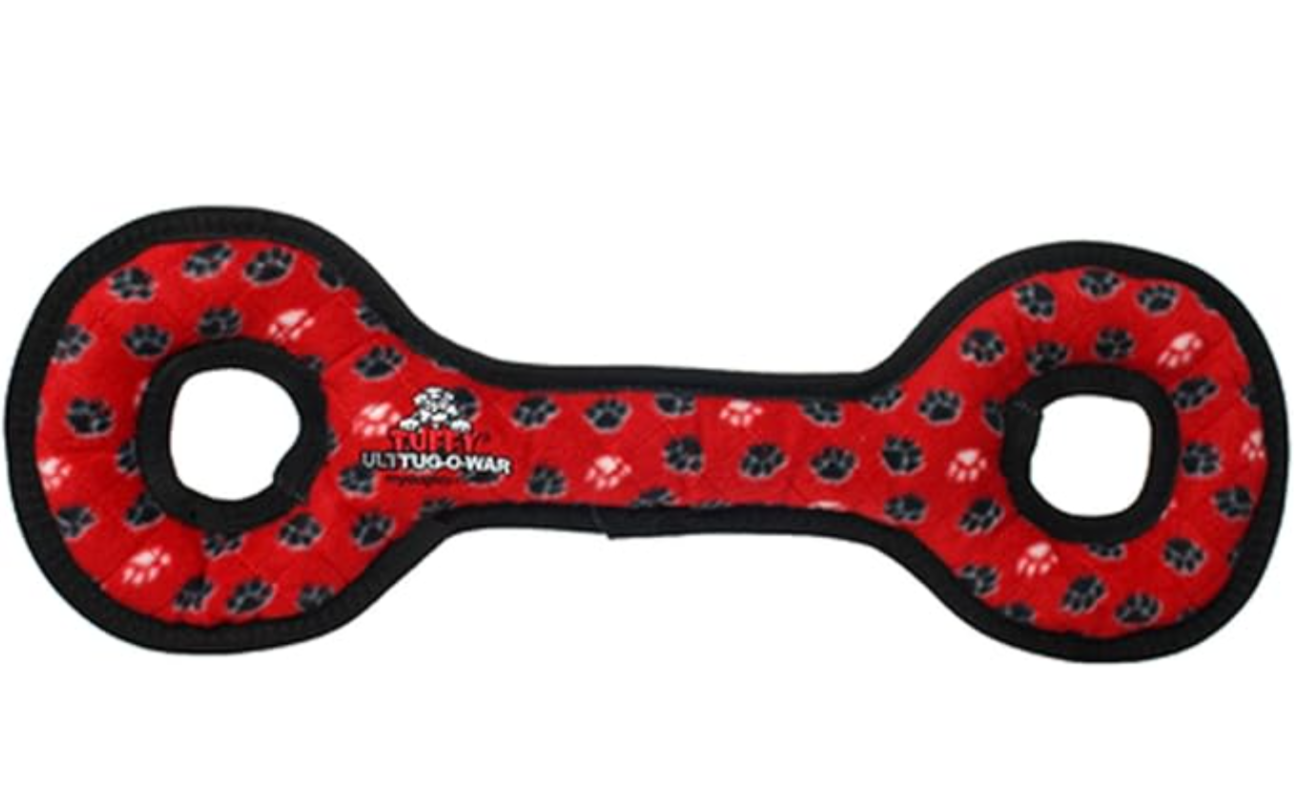 Tuffy Ultimate Tug-o-War Squeaky Plush Toy